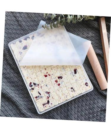 MAGICLULU 3pcs Silicone Candy Molds Nougat Candy Molds for Chocolate Nougat Mold Molde De para Resina De para Gelatinas Silicone Molds Baking Nougat Tools Milk Candy Wooden Snowflake Crisp As Shown Size 2 - Buy Online on GoSupps.com
