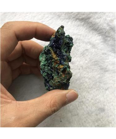Azurite Natural Azurite Malachite Stone Miner Material Speciment Display Warping Cutting 30mm-80mm Natural Rough Stone Natural Stone (Size : 4cm 30-50g 1pcs) - Buy Online on GoSupps.com