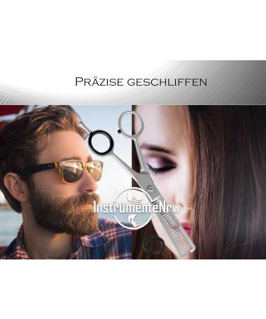 Premium Effilier Scissors - 6 Inch Hairdressing Thinning Shears with Storage Case - Perfect for Hairstyling & Modeling - Buy Online on GoSupps.com