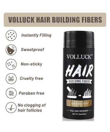 Fully Litter Hair Compression Long-Lasting Hair for Women & Men | Hair Loss Solutions (28g Medium Blonde) - Buy Online on GoSupps.com