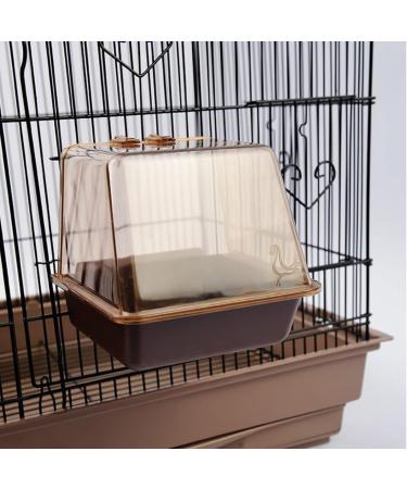 Saim Bird Baths Box with Universal Clips Bird Cage Accessories - Buy Online on GoSupps.com