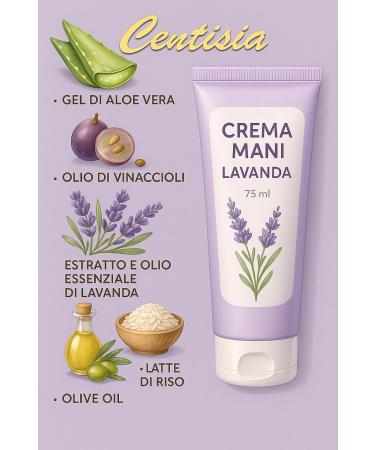 Centisia NLLavender hand cream 75 ml - Buy Online on GoSupps.com