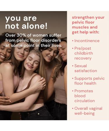 Bodyotics Pelvic Floor Trainer for Women - 2-Pack | Bladder Control Urinary Incontinence & Muscle Lift Relief - Buy Online on GoSupps.com