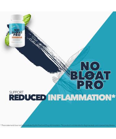 No Bloat Pro - Advanced Gut & Colon Cleanse with Probiotics | Bloating & Gas Relief | Fennel & Ginger for Digestive Health | Promote Regularity & Colon Wellness - Buy Online on GoSupps.com