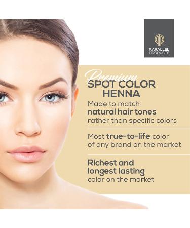 Spot Color Henna Hair Dye Kit - Professional Tinting Palette for Grey Hair Cover & Root Touch Up - 3g Mini-Collection - 5 Count Pack - Buy Online on GoSupps.com