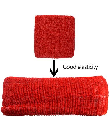 18-Piece Colorful Cotton Wrist Sweatbands for Men, Women, and Teens - Ideal for Gym, Yoga, Football, and More - Buy Online on GoSupps.com