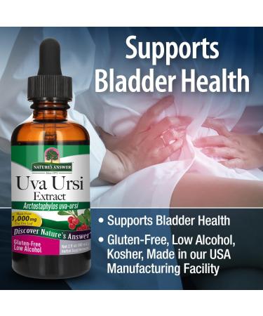 Nature's Answer Uva Ursi Leaf 2-Ounce - Buy Online on GoSupps.com