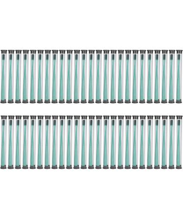 Jauarta 50pcs Disposable Wheat Straw Toothbrush with Tube | Eco-Friendly Portable Travel Oral Care (Green Belt Tube) - Buy Online on GoSupps.com