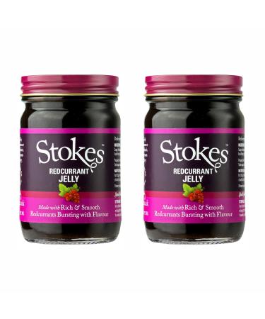 Stokes Redcurrant Jelly 215g - Pack of 2
