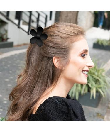 7 Pack Flower Claw Clips for Women and Girls - Strong Matte Hair Accessories for Thin Hair - Buy Online on GoSupps.com