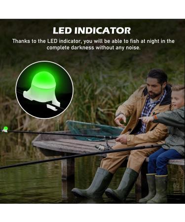 Buy Bissanziger Electronic Bite Indicator - 10 Sensitive LED Fishing Alarms for International Shipping - Buy Online on GoSupps.com