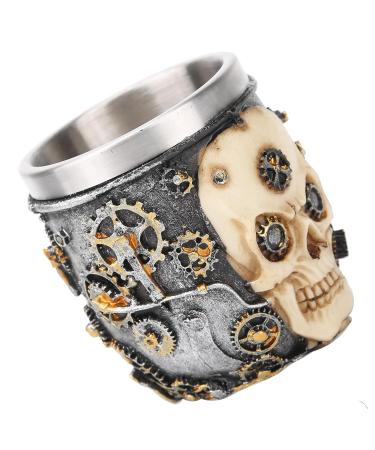 Men's Stainless Steel Shaving Bowl Brush Mug - Premium Barber & Home Grooming Essentials - Buy Online on GoSupps.com