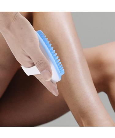 Honor Cellulite Massage Brush | Lymphatic Drainage & Muscle Relaxation Tool for Women Men & Girls - Ideal for Arms Legs Thighs & Neck - Blue 12x10x6cm - Buy Online on GoSupps.com