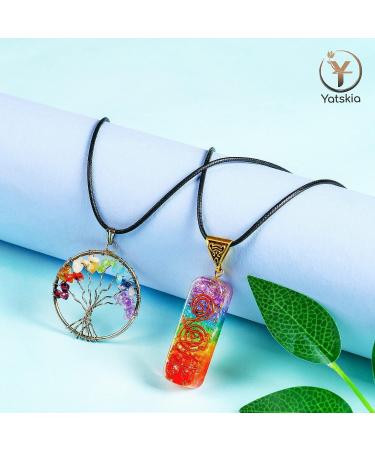 YATSKIA Turquoise Crystal Tree - Gemstone Tree of Life for Home Decor | Spiritual Good Luck Charms & Gifts for Women | Chakra Stones Meditation Decor - Buy Online on GoSupps.com