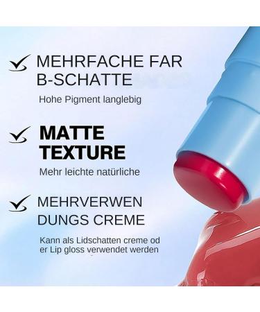  Generisch blush stick for women lip and cheek cream moisturizing and long-lasting makeup long lasting double sided blush with immediate colour deployment - Buy Online on GoSupps.com