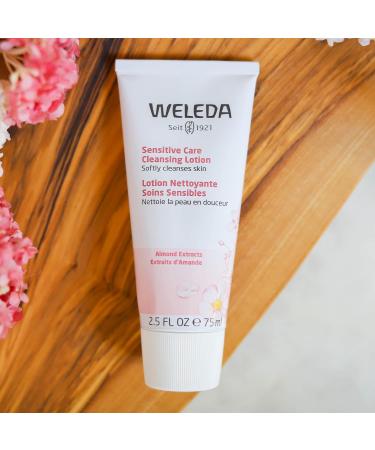 WELEDA - Lait nettoyant Confort Amande - Peaux sensibles peaux r actives et peaux tendance atopique - Texture douce et onctueuse - NATRUE - 75 ml (Lot de 2) - Buy Online on GoSupps.com
