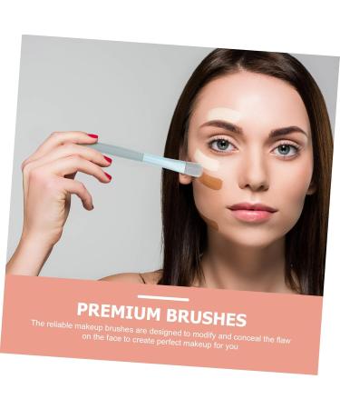 Beavorty 2 Sets Travel Makeup Brushes Brush for Makeup Cosmetology Kit Mini Brush Women Favor Eyeshadow Makeup Tool Women Makeup Supplies Beauty Kit Girls Wood Major Miss Morandi - Buy Online on GoSupps.com