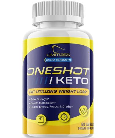 S.O Labs Limitless Extra Strength Oneshot Keto - 60 Capsules