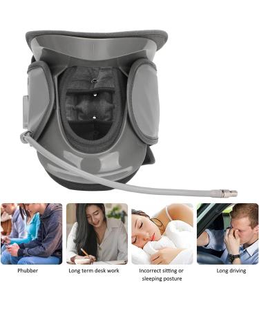 SSDDLZEQ Inflatable Neck Traction Device - Support & Therapy for Cervical Spine Strain - International Shipping Available - Buy Online on GoSupps.com