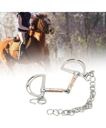 Buy Mund-D-Ring Comfort Bridle - Stainless Steel Copper Roll Horse Bite - Portable Racing Accessory 250x105mm - Buy Online on GoSupps.com