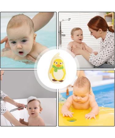 Bath Sponge for Children Sponge for Children for Bathing Cartoon Cleaning Sponge Reusable Body Washer Cute Bathroom Accessories for Sensitive Skin Children Shower Yellow Penguin - Buy Online on GoSupps.com