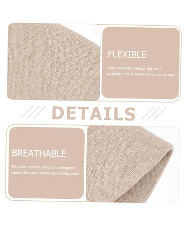 FRCOLOR Light Cashmere Lumbar Support Brace - Comfortable Waist Protector for Men & Women - Buy Online on GoSupps.com