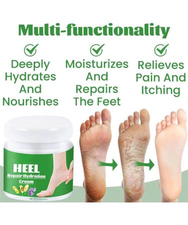 Heel Repair and Moisturizing Cream Fast Absorbing Repair and Moisturizing Dry Feet Foot Repair and Moisturizing Cream Healing Ointment for Cracked Heels - Buy Online on GoSupps.com