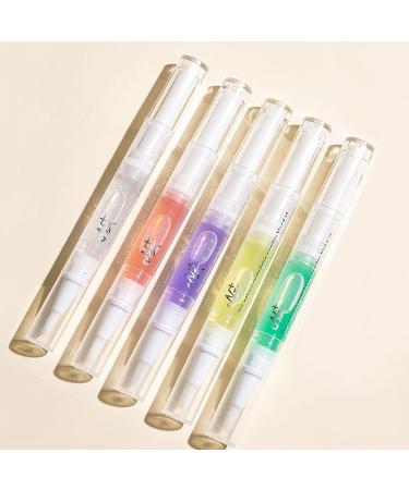 Cuticle Oil Pen for Nails 3PCS Mix Flavors Nail Oil Cuticle Natural Ingredients Cuticle Oil for Nails Nutrition Oil Pen for Manicure Pedicure Nourish Nail Cracking and Dry Nail Repair Treatment - Buy Online on GoSupps.com