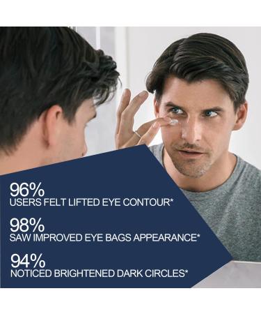 OPENEYES Awaken Peptide Lifting Eye Gel for Men - Anti Aging, Depuffing, and Moisturizing Eye Cream - Reduce Eye Bags, Wrinkles, and Dark Circles - 3PCS - Buy Online on GoSupps.com