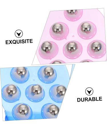 Fomiyes 2-in-1 Massage Device - 9 Pearl Neck & Shoulder Roller | Steel Ball Body Massager for Deep Tissue Relief Shop Internationally! - Buy Online on GoSupps.com