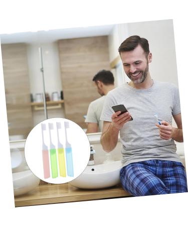 Shop Lurrose Children's Tools: 12-Pack Trip Toothbrushes - Soft Foldable Travel Brushes for Kids & Adults with Nylon Bristles - Buy Online on GoSupps.com