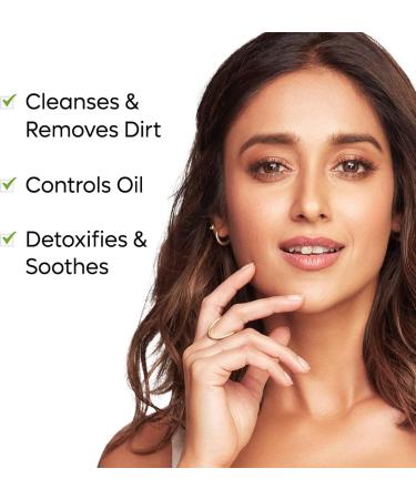 mCaffeine Naked Detox Green Tea Face Wash - Controls Oil Protects from Sun Damage - Hyaluronic Acid and Caffeine for Hydrated Toned Skin - 75 ml - Buy Online on GoSupps.com