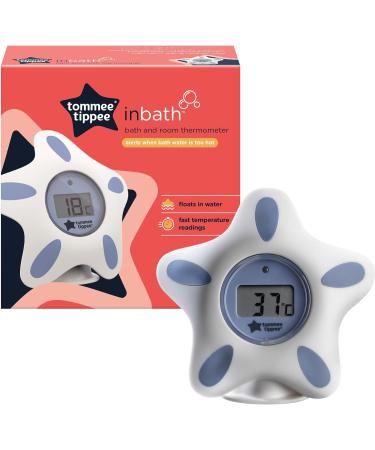 Tommee Tippee InBath Digital Thermometer - Waterproof, Floats in Water, 3 Second Readings - Easy-to-Read LCD Display - Buy Online on GoSupps.com