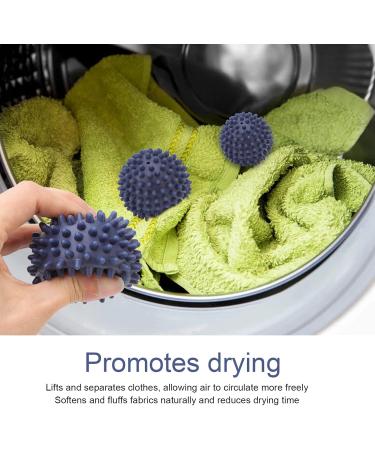 Laundry Ball Prevent Tangle Reusable Fabric Softener Ball Stain Removal PVC Material for Washing Machine - Buy Online on GoSupps.com