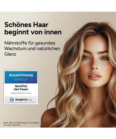 NaroVital Hair Vitamins - Pack of 3 - 120 Capsules - Buy Online on GoSupps.com