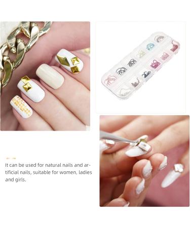 Minkissy 1 Box Nail Chain Jewelry Rhinestone Accessories Women s Jewelry Appliques Embellishments Womens Jewlery Finger Nail Chains Decor Nail Art Chain Jewelry Metal Manicure Bead Chain As Shown 1 - Buy Online on GoSupps.com