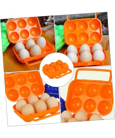 Hemoton 2pcs Outdoor Egg Carton Fridge Food Tray Outdoor Egg Container Egg Organizers Devil Travel Water Bag - Buy Online on GoSupps.com