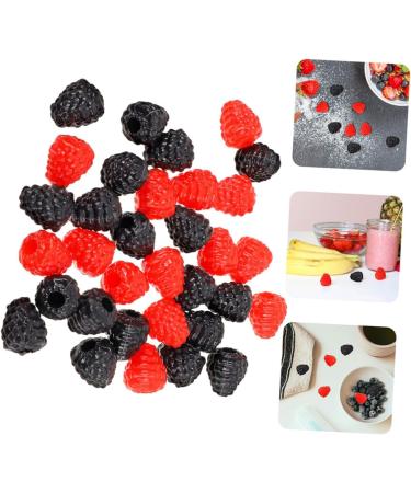 Alipis 150 Pcs Simulated Raspberry Ornaments Home Decor Raspberry Shaped Decoration Models Artificial Raspberry Photo Prop Raspberry Artificial Fruits Household Toy Soft Pvc Child As Shownx5pcs 2.50X2.00X2.00CMx5pcs - Buy Online on GoSupps.com