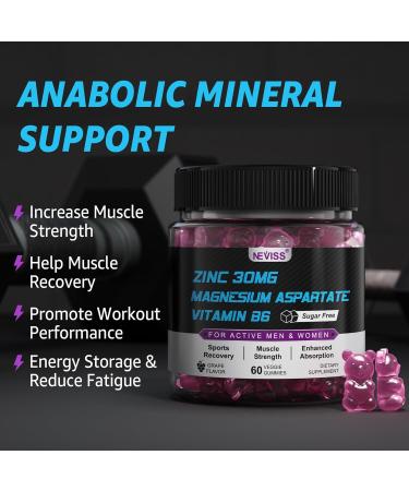 NEVISS Algae Calcium Gummies with Zinc and Magnesium Supplement - Buy Online on GoSupps.com