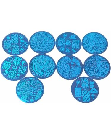 Premium Nail Stamping Kit - Nail Stencils & Manicure Stamp Plate Tool for Stunning Nail Art - International Shipping Available - Buy Online on GoSupps.com