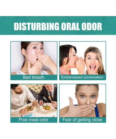 3 Pcs Fresh Breath Oral Care Essence Fresh Breath Oral Care Clean Teeth Gel Natural Breath Freshening Drops Long Lasting Fresh Breath Minty Taste Easy to Carry - Buy Online on GoSupps.com