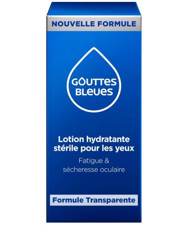 Buy Gouttes Blue Sterile Moisturising Eye Lotion 10ml - Hydrating Eye Care for All Skin Types | International Shipping Available - Buy Online on GoSupps.com