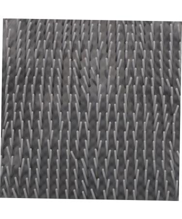 Beaupretty Tapis De Bain Pieds Antid rapant Gris Ventouses Nettoyage Dorsal Exfoliant Salle De Bain Massage Usage Domestique 36X34CM Rose - Buy Online on GoSupps.com