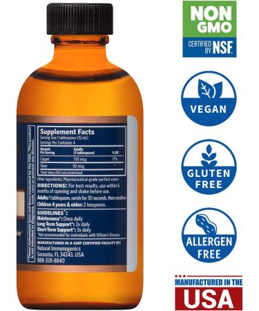 Sovereign Copper Bio-Active Colloidal Copper Hydrosol Daily+ 4-in-1 Wellness Supplement - Joint & Bone, Hair, Skin, Nails, Cardiovascular Health, Energy Support - 2oz - Buy Online on GoSupps.com