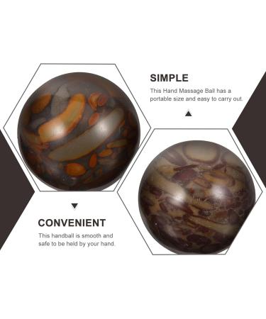 Buy Ipetboom Hand Massager Set - 2 Chinese Baoding Balls for Therapy & Stress Relief | Metal Yin Yang Meditation Balls - Perfect for Hand Exercises - Buy Online on GoSupps.com