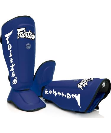 Fairtex Muay Thai Shin Guards SP7 Black - Medium Size for Muay Thai MMA K1 - Buy Online on GoSupps.com