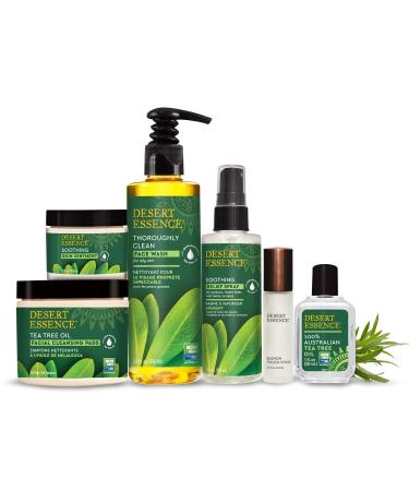 Desert Essence Tea Tree Oil Skin Ointment - Moisturizer with Jojoba Lavender & Vitamin E - 1 Fl Oz (Pack of 6) | Best for Dry Skin & Irritations - International Shipping Available - Buy Online on GoSupps.com
