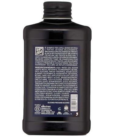 Davines Heart of Glass Silkening Shampoo - Nourishing Blonde Care 8.45 Fl Oz - Buy Online on GoSupps.com