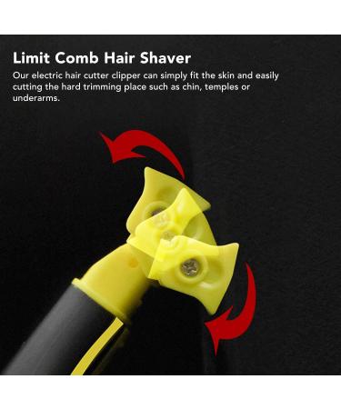 Buy Wet and Dry Electric Shaver for Men - Waterproof Rechargeable Shaver & Trimmer | Model #1 Black - Perfect for Beard & Mustache Grooming - Buy Online on GoSupps.com