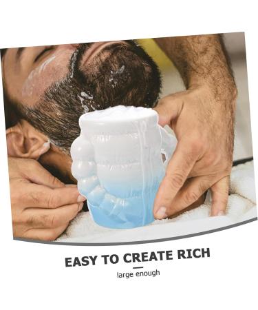 Iwowhero Foaming Shaving Bowl & Shell - Unique Body-Shaped Coffee Mug & Shaving Accessories for Men - Buy Online on GoSupps.com
